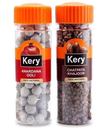 Kery Anardana Goli & Chatpata Khajoor Mukhwas 2 Bottles 260g (Mouth Fresheners)_Packing May Vary