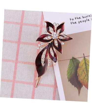 FRCOLOR Hairpin Womens Hair Accessories Flower Crystal Hair Clips Hair Clamps Crocodile Clips Hair Beak Hair Alligator Hair Grip Rhinestone Headpiece France Banana Miss - Buy Online on GoSupps.com