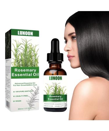Rosemary Essential Oil for Hair Growth 100% Pure Organic Rosemary Oil for Eyebrow and Eyelash Nourishes The Scalp Improves Blood Circulation Rid of Itchy & Dry Scalp Hair Care Oil 30ml