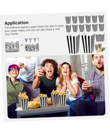 Alipis 36pcs Boxes Popcorn Box Mini Containers Popcorn Bowl Disposable Container for Food Snacks Container Pastel Party Decorations Cookie Containers Baking Paper Candy Child Packing Box - Buy Online on GoSupps.com