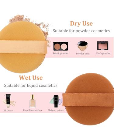 Buy FRCOLOR 14pcs Powder Puff Makeup Sponge - Perfect for Foundation Cushion Wet & Dry Application - International Shipping Available - Buy Online on GoSupps.com