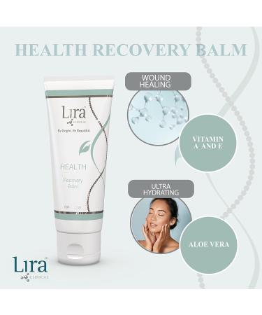 Lira Clinical HEALTH Recovery Balm - Ultra-Hydrating Post-Treatment Balm with Aloe Vera Vitamins A & E for Normal Sensitive Dry Skin - 1 fl oz - Buy Online on GoSupps.com