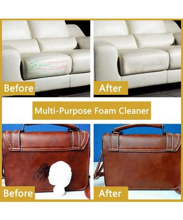 Amplesunshine Foam Cleaner Powerful Stain Removal Kit Foam Cleaner for Car and House Lemon Flavor Strong Decontamination Cleaners Spray for Kitchen (60ML 1PCS) - Buy Online on GoSupps.com