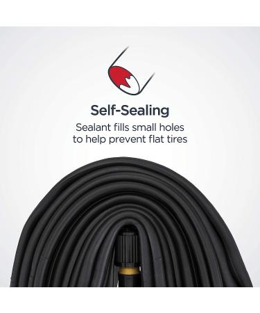 Schwinn Self-Sealing Replacement Bike Inner Tube - 700c x 35-42mm, Black - Buy Online on GoSupps.com