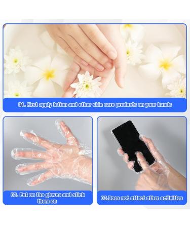 Lot de 200 doublures jetables en cire de paraffine pour pieds et mains sacs de bain en plastique pour mains et pieds gants de bain plus grands et plus pais (200 mains) - Buy Online on GoSupps.com