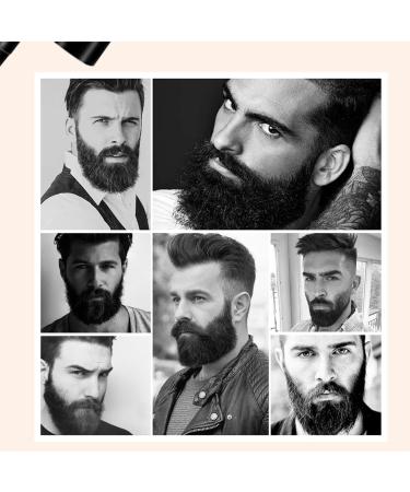 Beard Filler Pen For Men Black Beard Filler For Fuller Beard Black Beard Pencil For Beard Filling Long Lasting Sweatproof For Define Sharpen Hair Beard Eyebrow - Buy Online on GoSupps.com