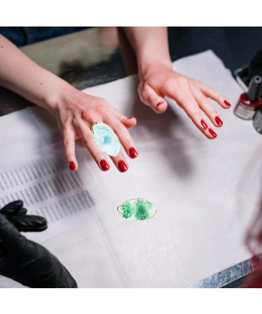 ULTECHNOVO Lot de 2 Palettes Annulaires en R sine pour Nail Art Plateau M langeur de Vernis Ongles Bleu et Vert Outils de Manucure Pratiques pour Salon et Usage Personnel Porte-vernis - Buy Online on GoSupps.com