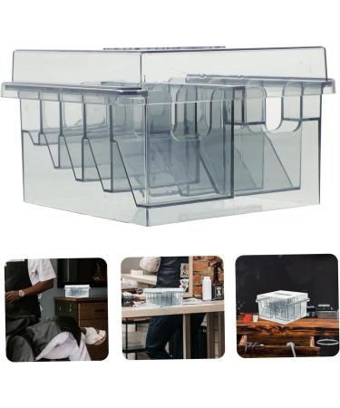 DOITOOL Limit Comb Storage Box Vacuum Toys for Kids Hairdressing Tool Organizer Guide Hair Cutting Scissors Holder Barber Supplies Hair Salon Clipper Holder Comb Case Abs Bracket - Buy Online on GoSupps.com