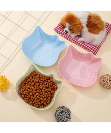 XINRUI 6 Pcs Cat Bowls Raised Anti-slip Kitten Bowls Multi-purpose Cat Food Bowls Plastic & Cute Pet Bowl Dishs for Pet Cat Dog Small Animal - Buy Online on GoSupps.com