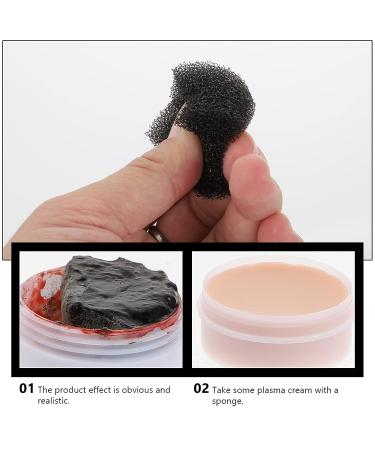 Ciieeo Halloween Makeup Kit: Fake Wounds Wax, Scar Blood Props - Halloween Makeup Supplies Set - Buy Online on GoSupps.com