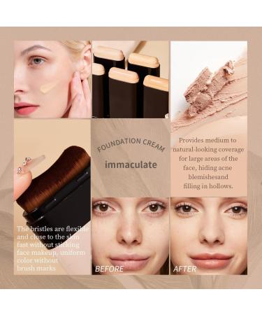 PCC PTYXIS Zwei in One Luxe Anti Wrinkle Foundation Make up Stick dubbele kop foundation makeup makeup stick flawless gum foundation makeup stick 01 20 g 01 20 g 1er Pack - Buy Online on GoSupps.com