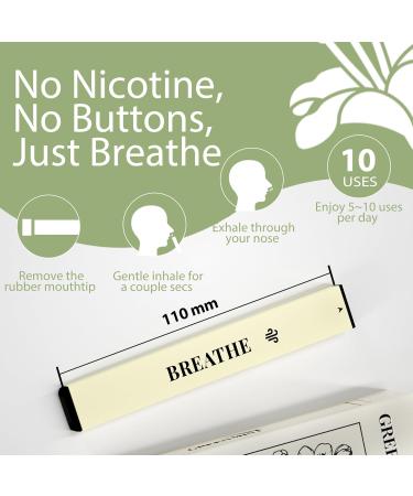 GreenMist Mullein Diffuser Pen Herbal Respiratory Support for Easy Breathing (800 Uses All-Natural Botanicals) - Buy Online on GoSupps.com