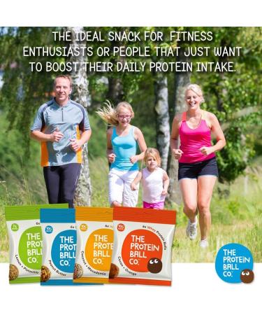 The Protein Ball Co Peanut Butter 45g - Nutritious Snack for Energy Boost - Buy Online on GoSupps.com