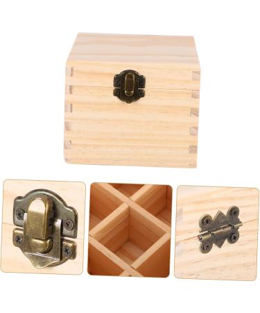 Shop Minkissy Essential Oil Storage Box | Wood Organizer for Jewelry Beads & Bottles - Buy Online on GoSupps.com