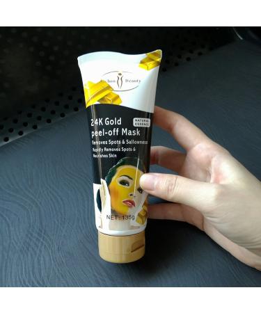 MK Aichun 24K Gold Peel-Off Mask | Collagen Facial Care | Crystal Face Mask for Radiant Skin - Buy Online on GoSupps.com