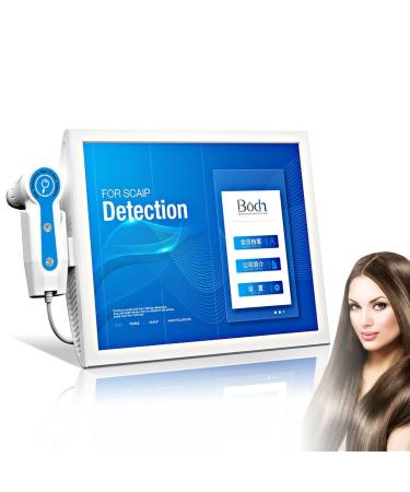 SDTOOP Skin and Hair Analyzer, 4-Spectrum Scalp Hair Detector, Hair Follicle Detection + Skin Detection, 50 and 200× Lens, 10 Million Pixels