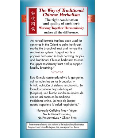 Bravo Tea Bye Cough Herbal Tea Caffeine Free 20 Tea Bags 6 count - Buy Online on GoSupps.com