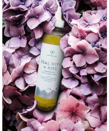 Seal with a Kiss Finishing Oil - Moisturizing & Polishing for Curly Hair | Argan & Castor Oil | Sulfate Free - 8oz - Buy Online on GoSupps.com