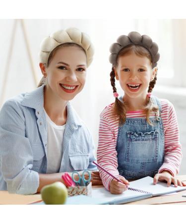 Velvet Spa Headband Set for Women - 2 Pack Soft Sponge and Terry Cloth Headbands for Makeup Removal, Skincare, Shower, Yoga - Hair Band for Face Washing - Buy Online on GoSupps.com