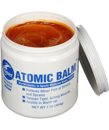 Cramer Atomic Balm Medium Strength Pain Reliever for Strains & Sprains | 1lb Jar for Athletes | Relieve Joint & Arthritis Pain - Buy Online on GoSupps.com