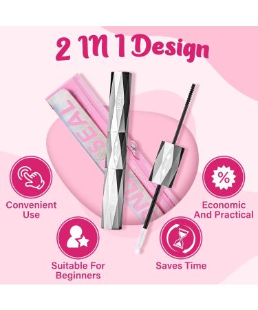 Buy Lash Bond & Seal Waterproof Glue - Super Strong Hold for Cluster Lashes | Long-lasting Aftercare Sealant - International Shipping - Buy Online on GoSupps.com