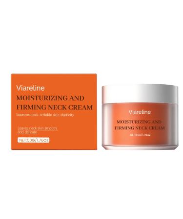 Viareline Moisturizing Neck Cream Daily Neck Contour Skin Care Elastic Moisturizing Massage Moisturizing Cream