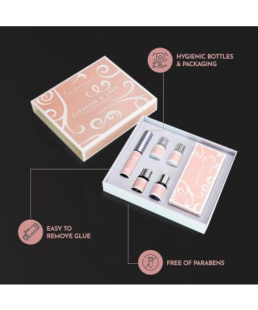 DIY Lavemm Beauty Eyebrow Lamination Kit for Salon Results | Brow & Lash Perm | 6-8 Weeks Lasting Lift | Includes Brushes - Buy Online on GoSupps.com