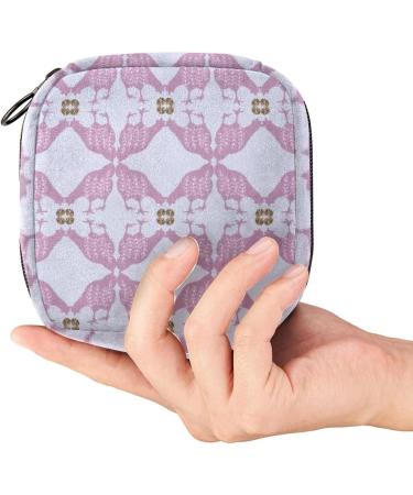 Nordic Animal Period Pouch - Portable Tampon Storage Bag for Sanitary Napkins - Feminine Product Organizer & Holder - First Period Gifts for Teen Girls - School & Travel Accessory - Multicolored - Buy Online on GoSupps.com
