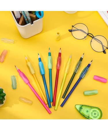 Ruggito Silicone Pencil Grips | Ergonomic Writing Aid for Kids | 16 Handle Holder for Improved Grip & Comfort - Buy Online on GoSupps.com