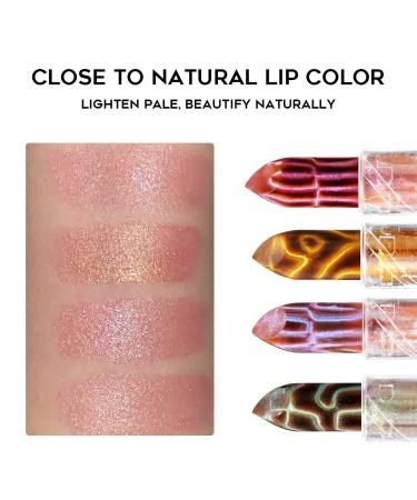 IMAKEUPNOW Vegan Tinted Lip Balm Set - Color Changing pH Lipstick - Amethyst + Amber - Buy Online on GoSupps.com