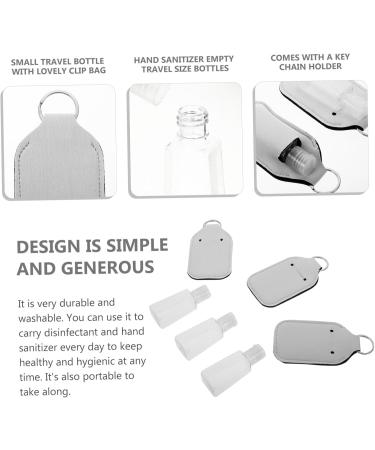 DRESSOOS 3 Sets Bottle Cover Heat Transfer Printing Keychain Bottle Container Keychain Cover for Bottle and Bottle Cover Heat Transfer Bottle Covers Protector Rubber White Outdoor Travel - Buy Online on GoSupps.com