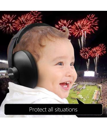 BBTKCARE Baby Hearing Protection Headphones | Noise Cancelling for Babies 3 Months to 2 Years - Black - Buy Online on GoSupps.com