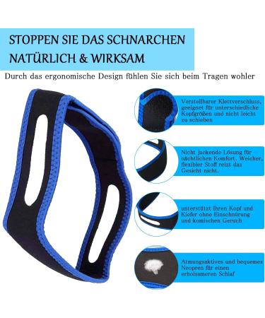 Anti-Snoring Chin Strap | 2022 Snoring Solution for Men & Women | Snoring Stopper for Better Sleep - Buy Online on GoSupps.com