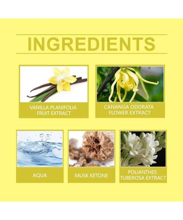 Brazilian Spray Fruity Fragrance Perfume Mist Hair & Body Fragrance Mist Brazilian Fragrance Perfume for Women Eau de Toilette Day or Night Spray (Brazilian Jasmine) (Yilan Evening Fragrance) - Buy Online on GoSupps.com