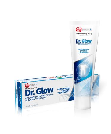 Dr. Glow Adult Cavity Repair Toothpaste  Fluoride Free Enamel Repair Tooth Taste for Teeth Remineralizing  Hydroxyapatite Toothpaste for Tooth Decay Repair  Cavity Reversing Anticavity  Minty 3.52oz 3.52 Ounce