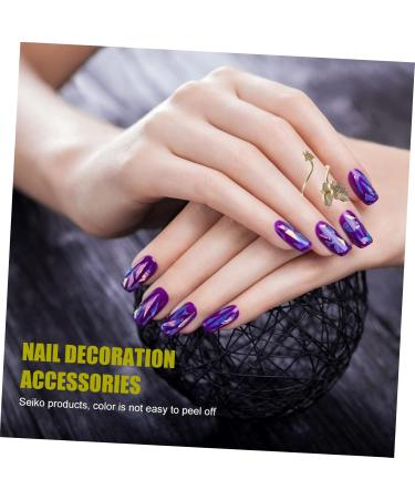 Beatifufu Nail Butterfly Ornaments Pearl Decor Finger Jewelry Accessories Nail Art Decoration Opening Rings Fingernail Rings Nail Embellishments Nail Art Charm Rings for Copper Inlaid Zircon Golden 3.5X1.5X1.5CM - Buy Online on GoSupps.com