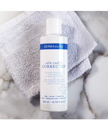 Buy DERMAdoctor Calm Cool + Corrected Hydrating Cleansing Oil | Moisturizer & Makeup Remover for Dry Sensitive Eczema-Prone Skin - 6.76 fl oz - International Shipping Available - Buy Online on GoSupps.com