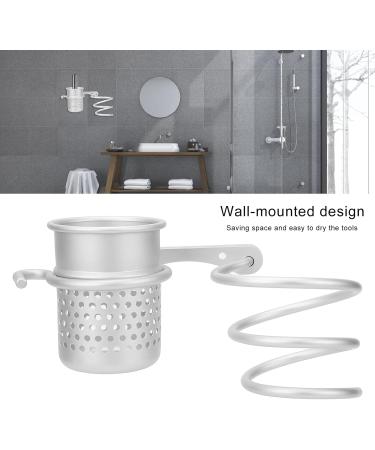 Hair Dryer Holder Durable Hair Dryer Organizer Surface Stable Wall Mounted Sturdy Metal Reliable Structure for Barber Shops for Beauty Salons - Buy Online on GoSupps.com