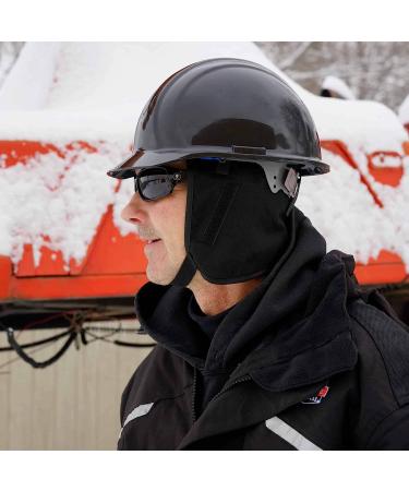 Ergodyne Men's Chin-Length Cold Weather Hat - Black (One Size) | Winter Beanie for Ultimate Warmth - Buy Online on GoSupps.com