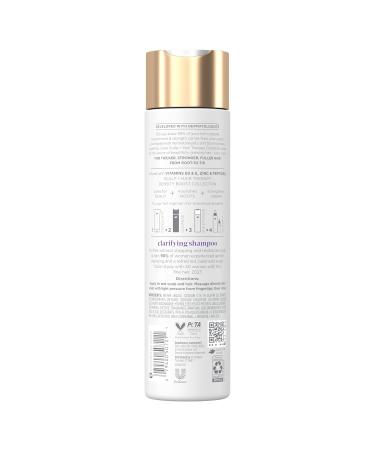 Dove Density Boost Clarifying Shampoo - Gentle Cleansing with Vitamin B3 & Zinc 9.25 oz - 0% Sulfates for Scalp & Hair Therapy | International Shipping - Buy Online on GoSupps.com
