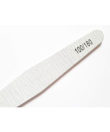 8X Nail Files Zebra Shape Diamond Chose GRIT Double Sided Emery Board (GRIT 240/240) - Buy Online on GoSupps.com