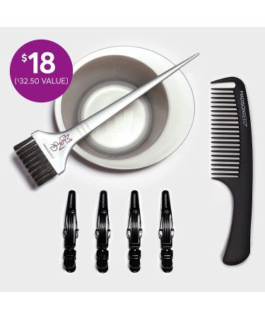 Madison Reed Pro Color Tool Kit - 7pc DIY Hair Coloring Set with Mixing Bowl, Brush, Clips, Comb - Buy Online on GoSupps.com