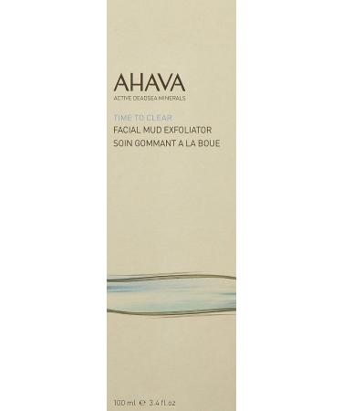 AHAVA Facial Mud Exfoliator 3.4 Fl Oz - Gentle and Nourishing Skincare - Buy Online on GoSupps.com