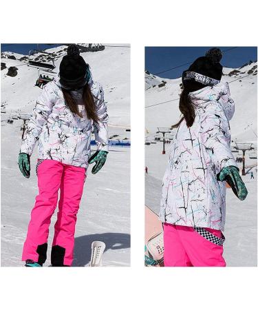 GS SNOWING Women's Ski Jacket & Pants Set - Waterproof Insulated Snowsuit for Winter Sports - Small Blue - Buy Online on GoSupps.com