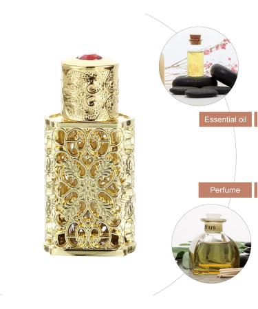 3ml Vintage Perfume Dropper Bottles Diamond Crystal Perfume Bottles Portable Refillable Glass Bottle Travel Essential Oil Bottle for Perfume Essential Oil Liquids - Buy Online on GoSupps.com