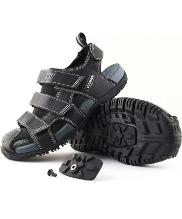 CyclingDeal Unisex Bike Sandals - Shimano SPD Compatible for Indoor Outdoor Cycling - Men & Women US Men 5-6 Women 6.5-7.5 - Buy Online on GoSupps.com