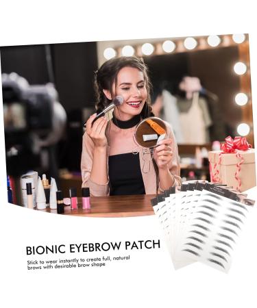 Ipetboom 20 Pcs Imitation Eco Eyebrow Sticker Hair 6d Beauty Stickers - Buy Online on GoSupps.com