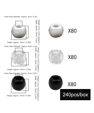 12mm Hair Braiding Beads Set - Fashionable Dreadlock Accessories Hair Jewelry & Braid Rings for Stunning Styles - Buy Online on GoSupps.com