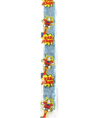 Sour Power Blue Raspberry Wrapped Belts - 150 Individually Wrapped Belts (Pack of 1) - Buy Online on GoSupps.com