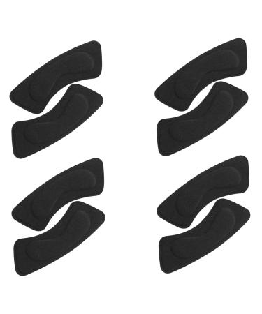 NOLITOY 16 Pairs High Heels Heel Stickers Heel Grips for Black Heel Grips Liner Heel Shoes Grips Liner Men Black Shoes Back Heel Insert Heelpiece Sticker Patch Protection Polyester 4d